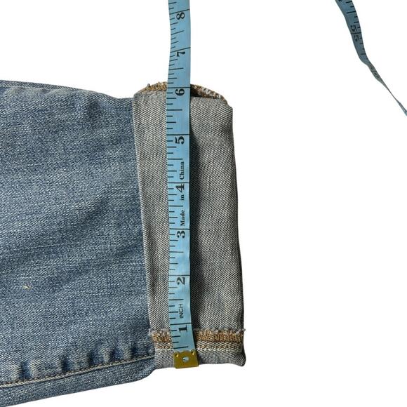 Good American Jeans Exposed Zip Good Waist Denim Pants Women's 22 Plus Size Cuff - Picture 7 of 13